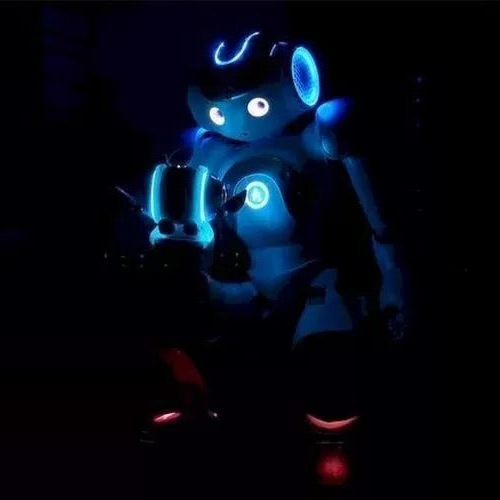 Interactive AI Robot Figure with Voice Recognition 25 Degree Movement System 20 Language Translation Capability WiFi Connected Smart Home | Lonoma