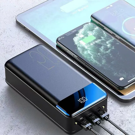 100,000mAh Power Bank with USB-C & USB-A Fast Charging, Portable Battery Pack for Travel, Camping, Hiking and Emergency Backup | Lonoma