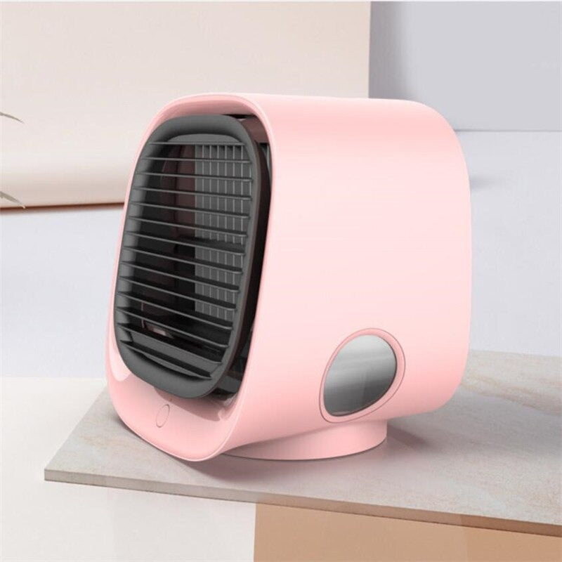 Compact USB Evaporative Air Cooler – Personal Desktop & Car Cooling Fan with Water Tank | Lonoma
