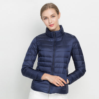 Women's Lightweight Quilted Puffer Jacket – Insulated Zip-Up Coat for Fall Winter | Lonoma
