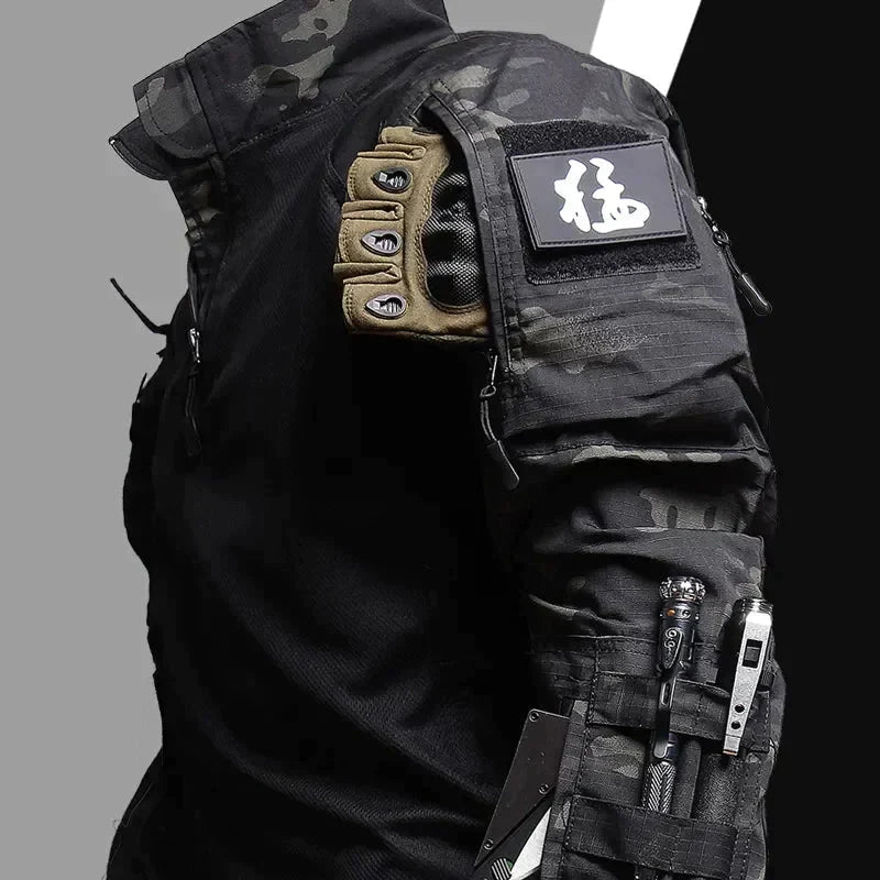 Men's Tactical Jacket & Pants Set Waterproof Outdoor Gear for Hiking Camping Hunting Survival | Lonoma