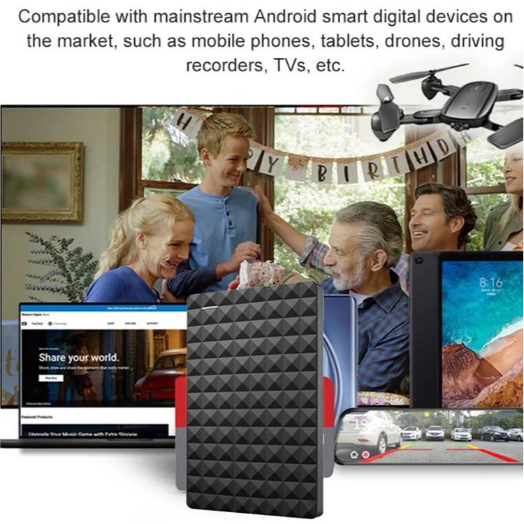 10TB Portable Hard Drive USB 3.0 for Windows Mac Linux Backup Storage with Hardware Encryption | Lonoma