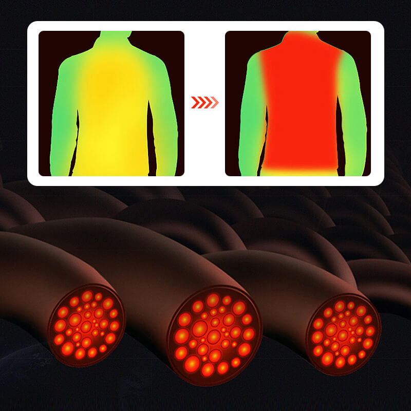 USB Rechargeable Heated Vest with Multiple Warming Zones for Winter Outdoor Activities Cold Weather Work Lightweight Insulated Body Warmer | Lonoma