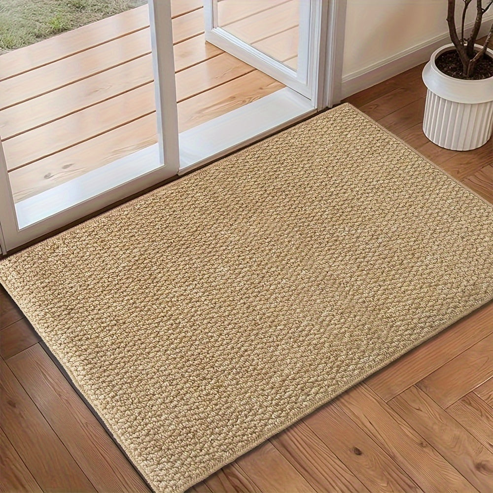Machine Washable Doormat Non-Slip Polypropylene Entry Mat for Foyer Entryway Indoor Outdoor Hallway Kitchen Mudroom Floor Runner 20×31 | Lonoma
