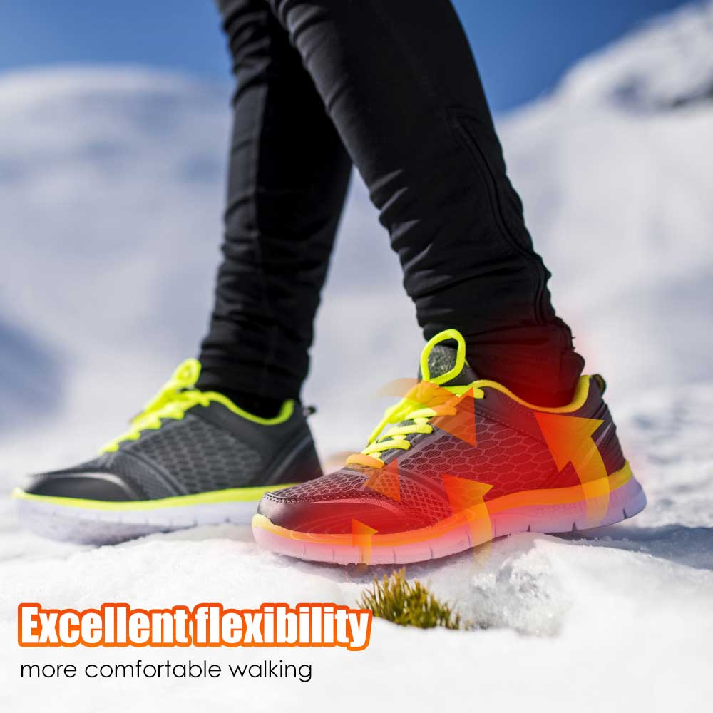 Rechargeable Heated Shoe Insoles with 3 Temperature Settings for Winter Warmth | Lonoma