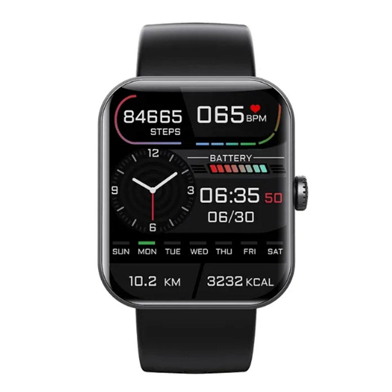 Wellness Tracker Smartwatch with Heart Rate Monitor, Blood Pressure & Sleep Tracking for Fitness Health Management | Lonoma