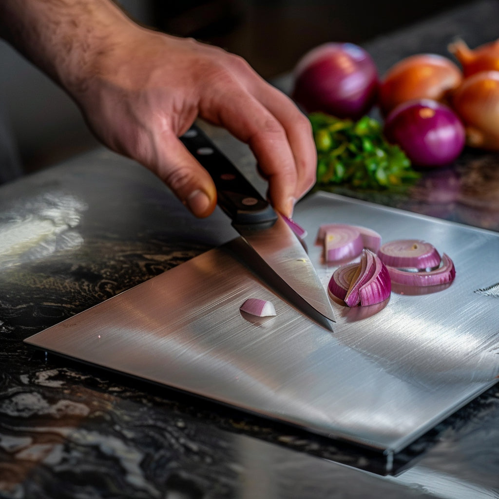 Antibacterial Cutting Board, Dishwasher Safe Non-Porous BPA-Free Chopping Board for Kitchen Meat, Veggies & Daily Meal Prep | Lonoma