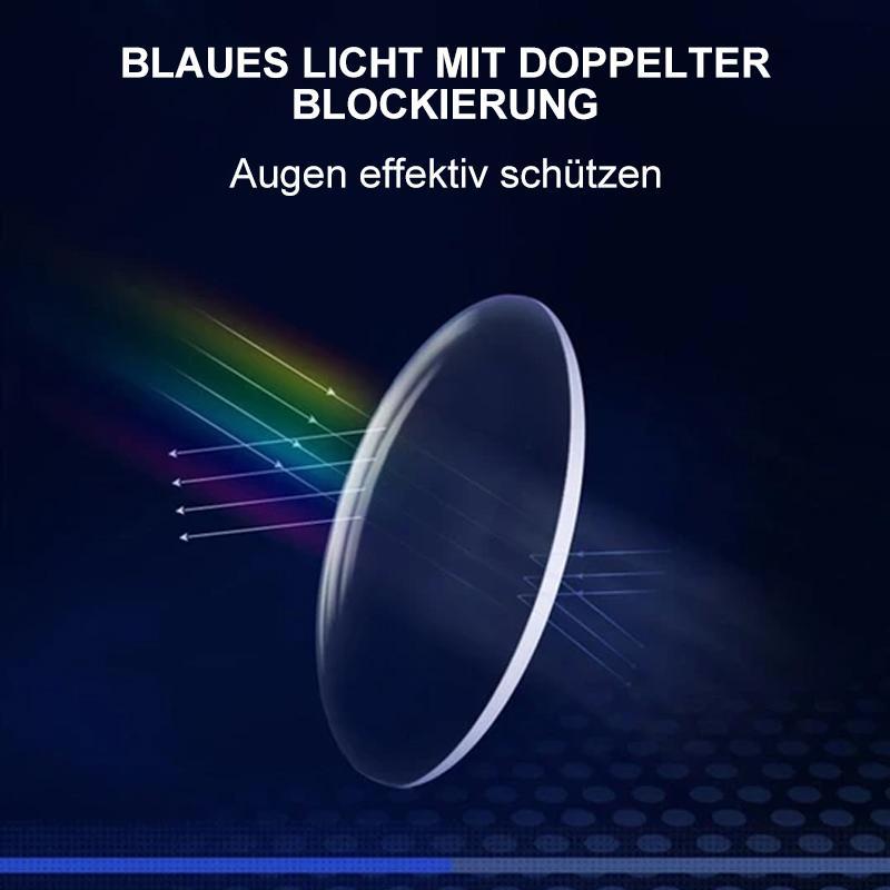 Foldable Reading Glasses Blue Light Blocking Titanium Frame Lightweight 0.68 oz Oval Square Shape for Screen Time | Lonoma