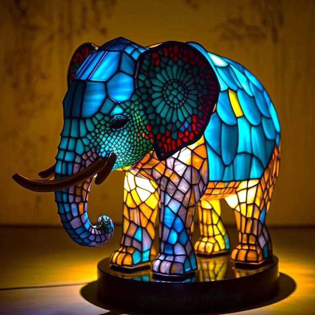 Animal Nightlight Sculpture 6 Inch Accent Lamp LED Decorative Light Figure for Kids Room Bedroom Office Desk | Lonoma