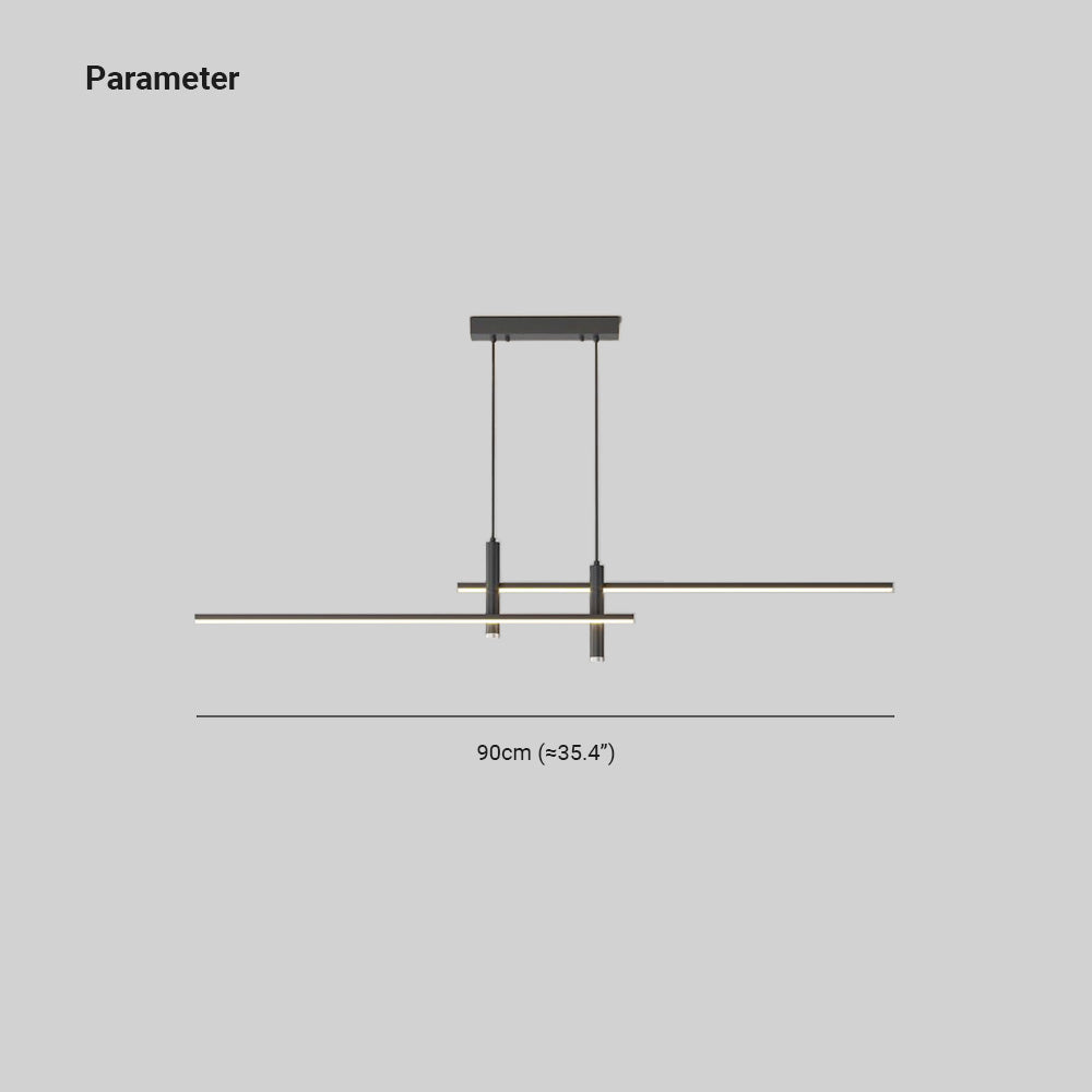 Contemporary Metal Spotlight Chandelier for Dining Tables – Adjustable Linear Design in Sleek Finishes for Kitchen Islands and Living Spaces | Lonoma