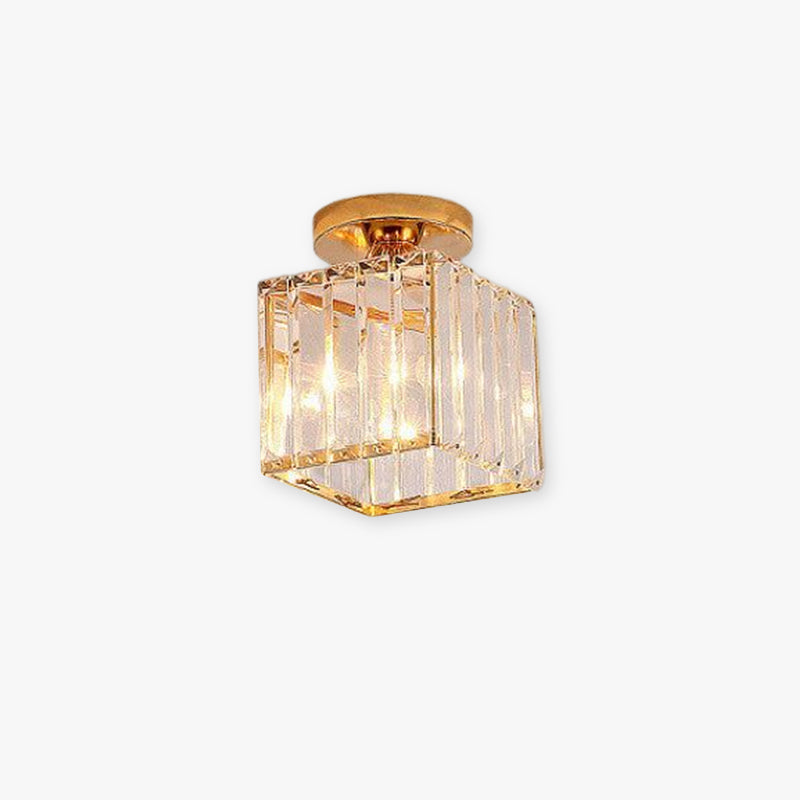 Flush Mount LED Ceiling Light Dimmable 3-Color Metal Acrylic Fixture for Bedroom Living Room Study Modern Indoor Lighting | Lonoma