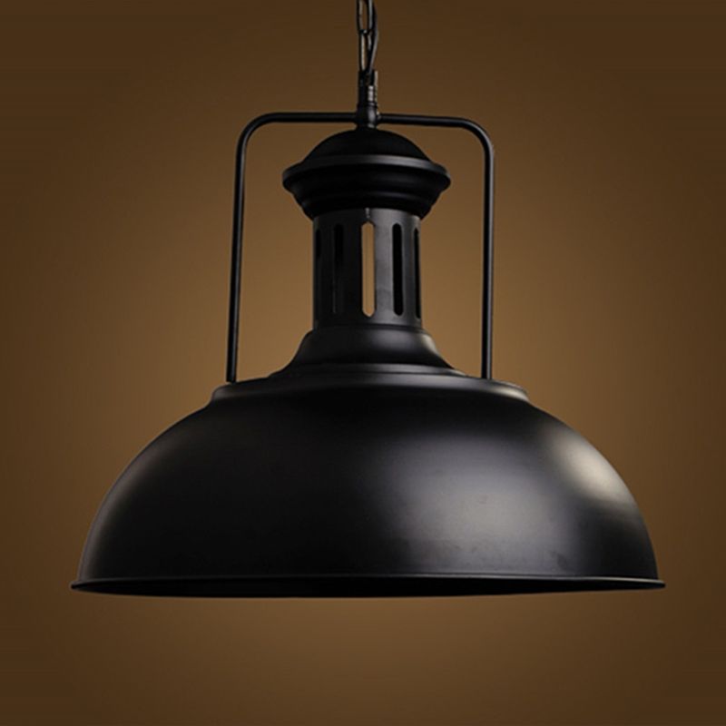 Hanging Metal Pendant Light Fixture Industrial Vintage Style Adjustable Ceiling Lamp for Kitchen Island Dining Room Bedroom Restaurant | Lonoma