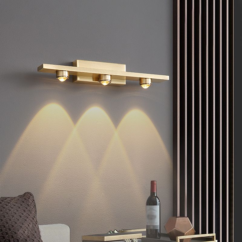 Modern Wave-Textured Acrylic Wall Sconce for Bedroom, Bathroom & Living Room | Warm LED Vanity Light Fixture in Metal Frame | Hardwired | Lonoma