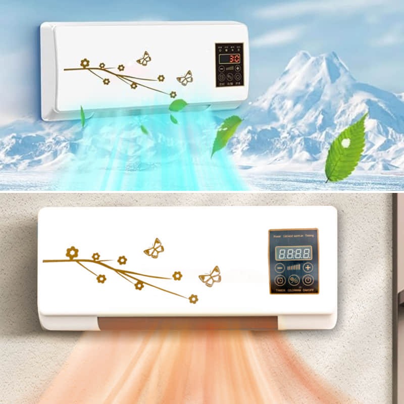 Portable Air Conditioner and Heater 2-in-1, Quiet Cooling & Heating Unit for Bedroom, Home Office, Apartment, No Install Plug-and-Play | Lonoma