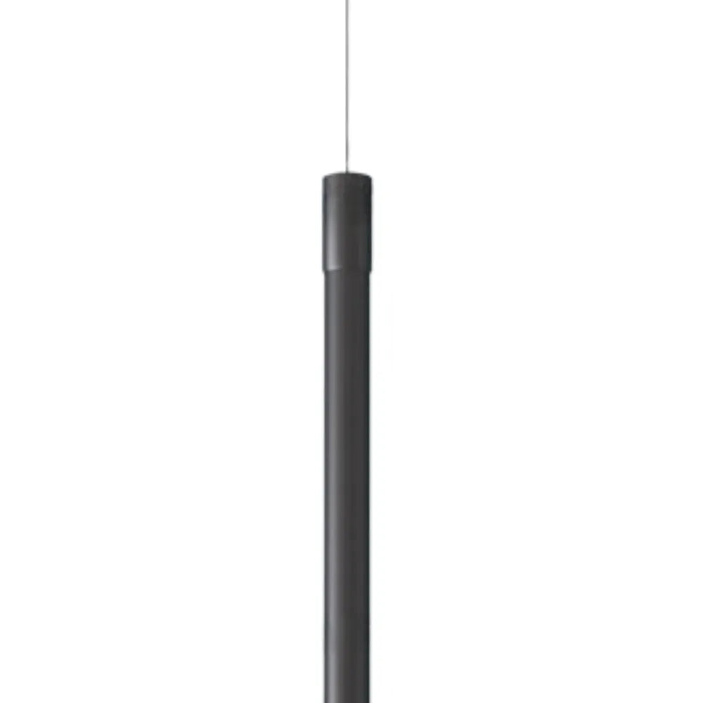 Hanging Linear Metal Fixture for Bedside Black Adjustable Drop Light Modern Sleek Design LED Warm Neutral Cool White Nightstand Accent | Lonoma
