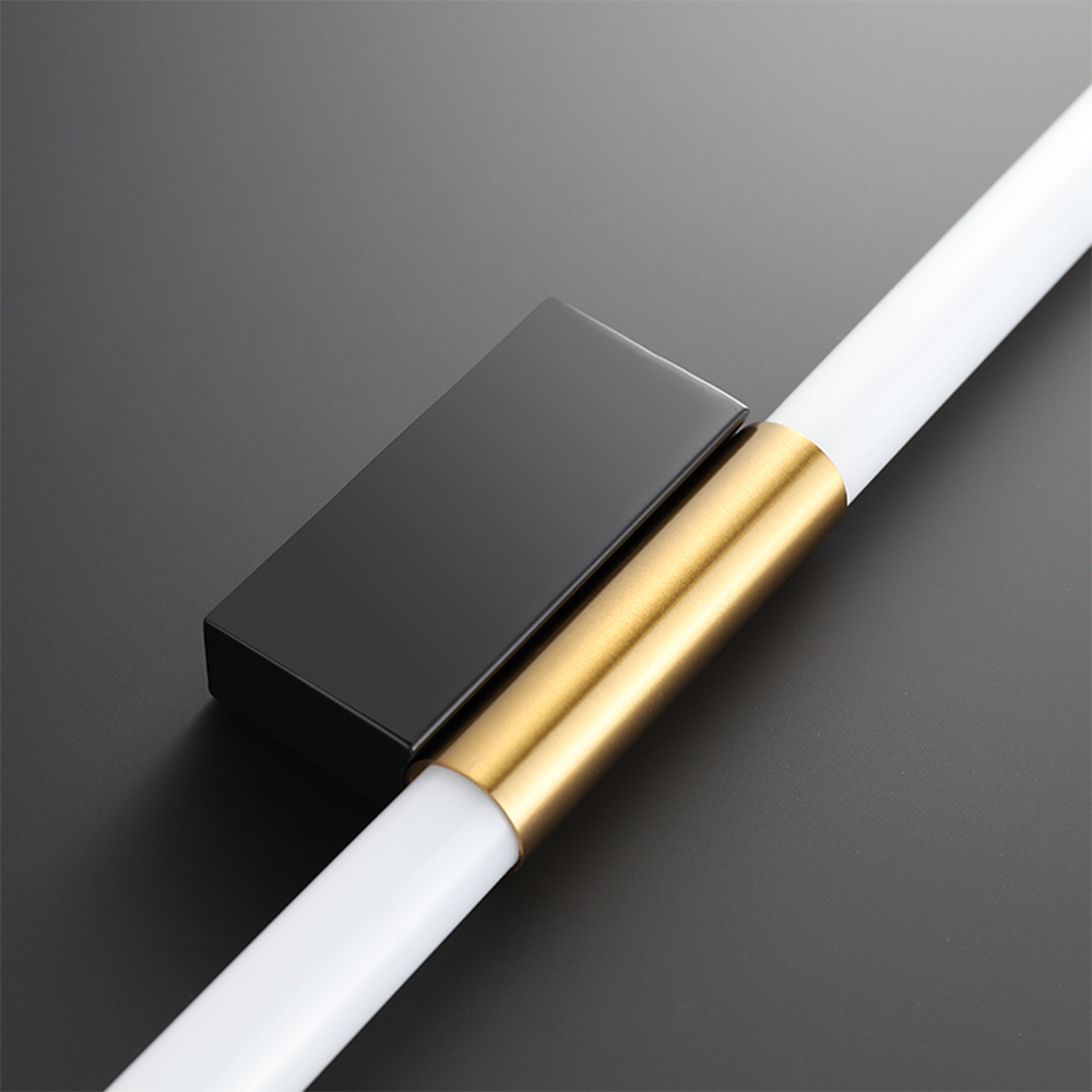 Sleek LED Vanity Light with Acrylic Shade - Hardwired Bathroom Mirror Fixture - Metal & Polycarbonate Construction - 110-240V - IP44 Rated | Lonoma