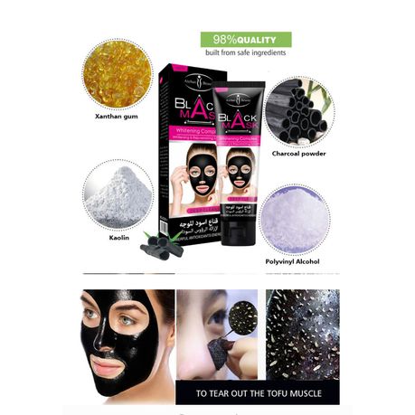 Blackhead Remove Black Facial Masks Deep Cleansing Purifying Peel Off 120ml_2