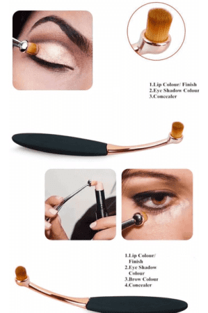 6 Pcs Oval Makeup Brush Set_4