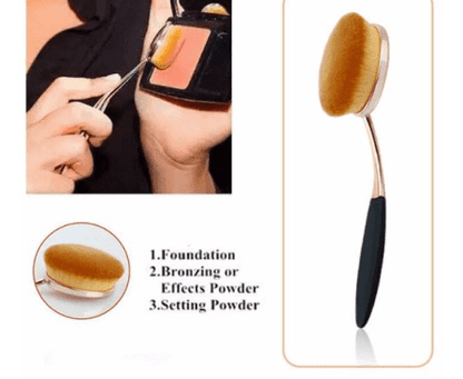 6 Pcs Oval Makeup Brush Set_2