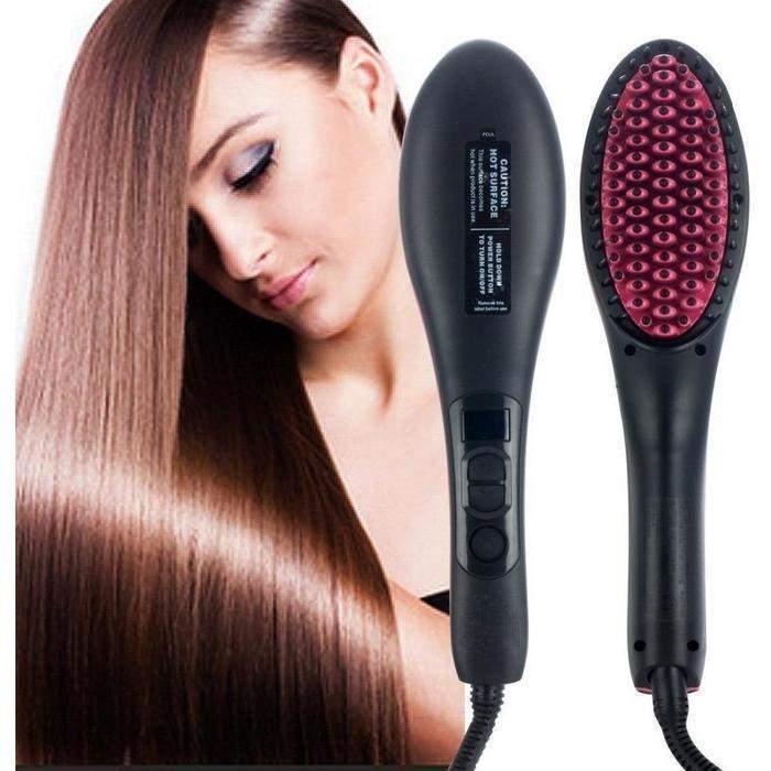 Straight Artifact LCD Hair Straightening Brush_3