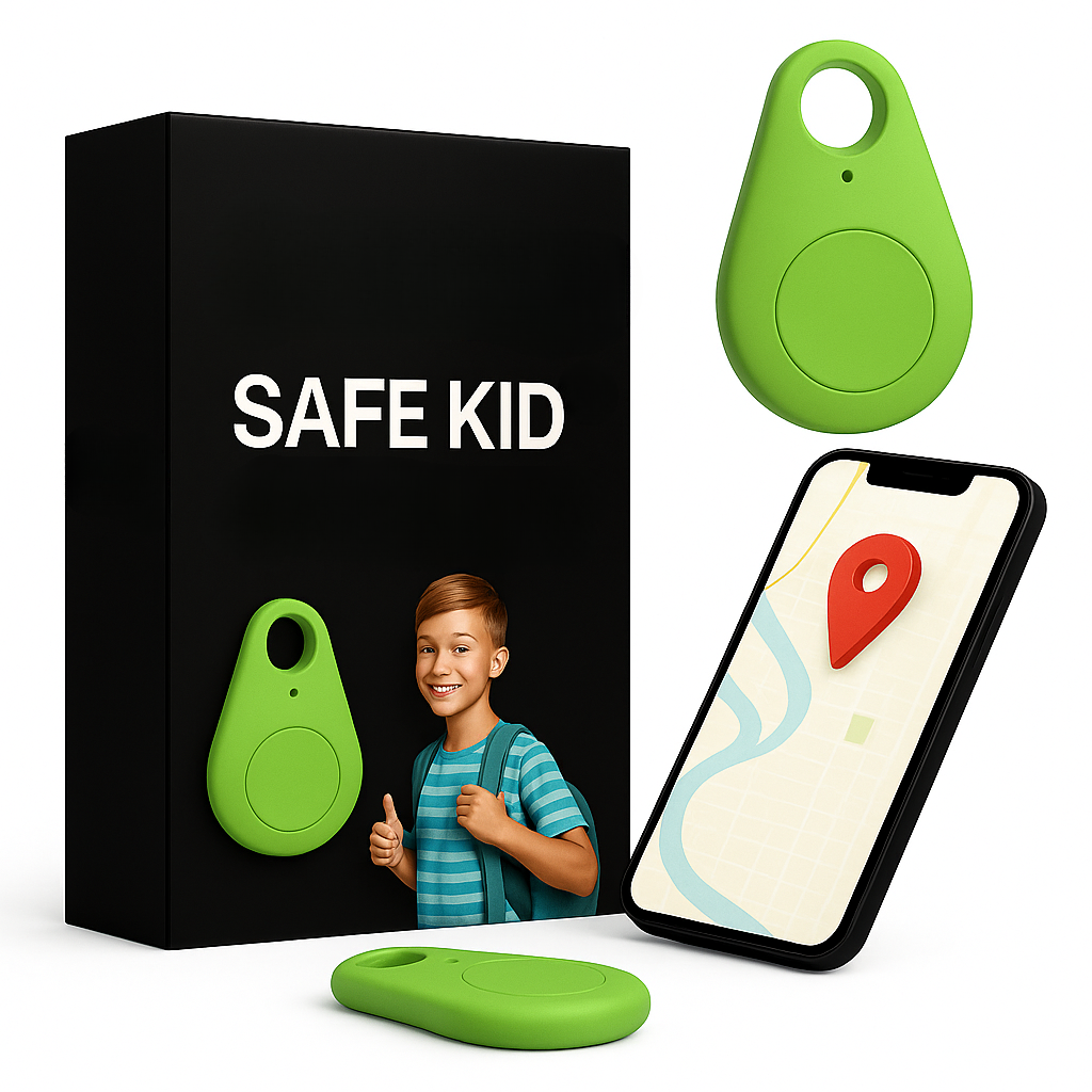 Kids GPS Tracker Waterproof with Real-Time Location & Emergency Alert Button for Children's Safety | Lonoma