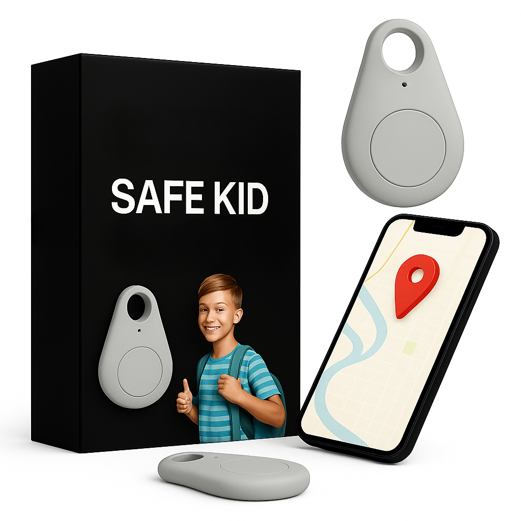 Kids GPS Tracker Waterproof with Real-Time Location & Emergency Alert Button for Children's Safety | Lonoma
