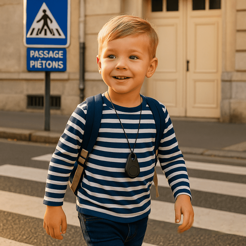 Kids GPS Tracker Waterproof with Real-Time Location & Emergency Alert Button for Children's Safety | Lonoma