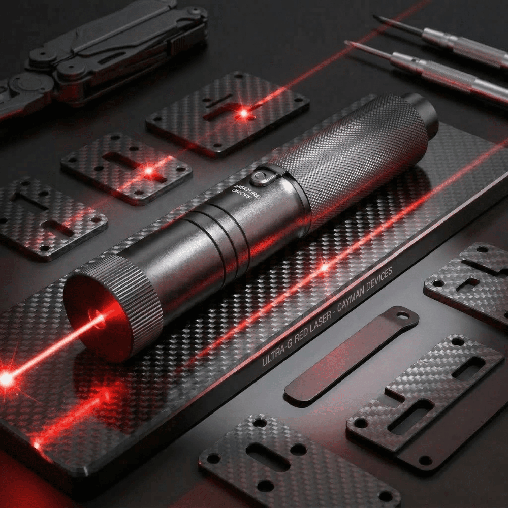 Rechargeable Metal Laser Pointer with Adjustable Focus Beam for Presentations, Astronomy, Teaching & Outdoor Activities | Lonoma