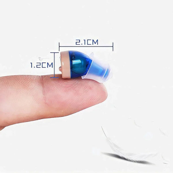 Rechargeable Hearing Amplifier with Crystal-Clear Sound & All-Day Comfort for Moderate Hearing Loss | Lonoma