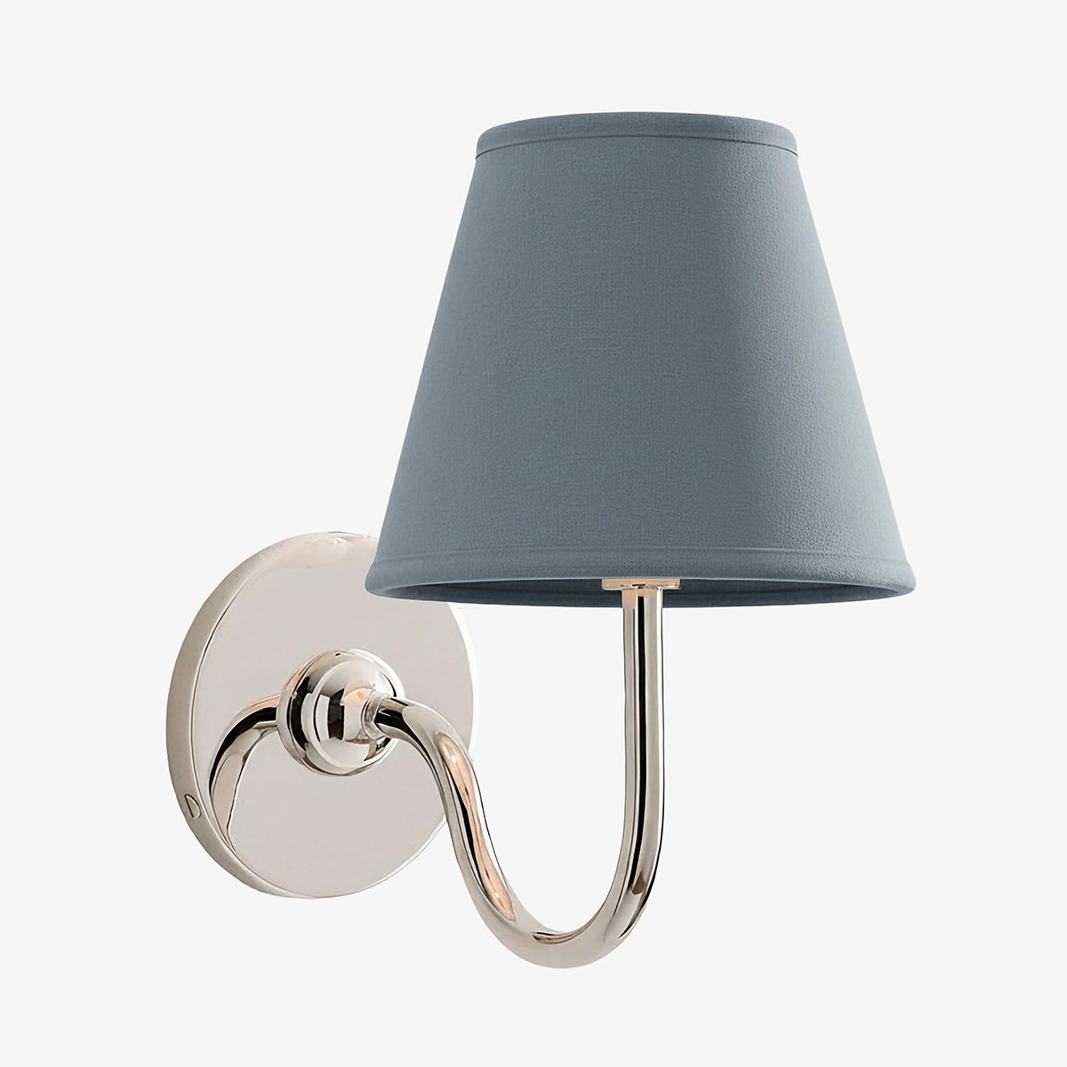 Fabric Shade Wall Sconce with Metal Backplate – E12 Socket Hardwired Light for Bedroom Hallway Dining Room Foyer – Dimmable Indoor Lighting | Lonoma