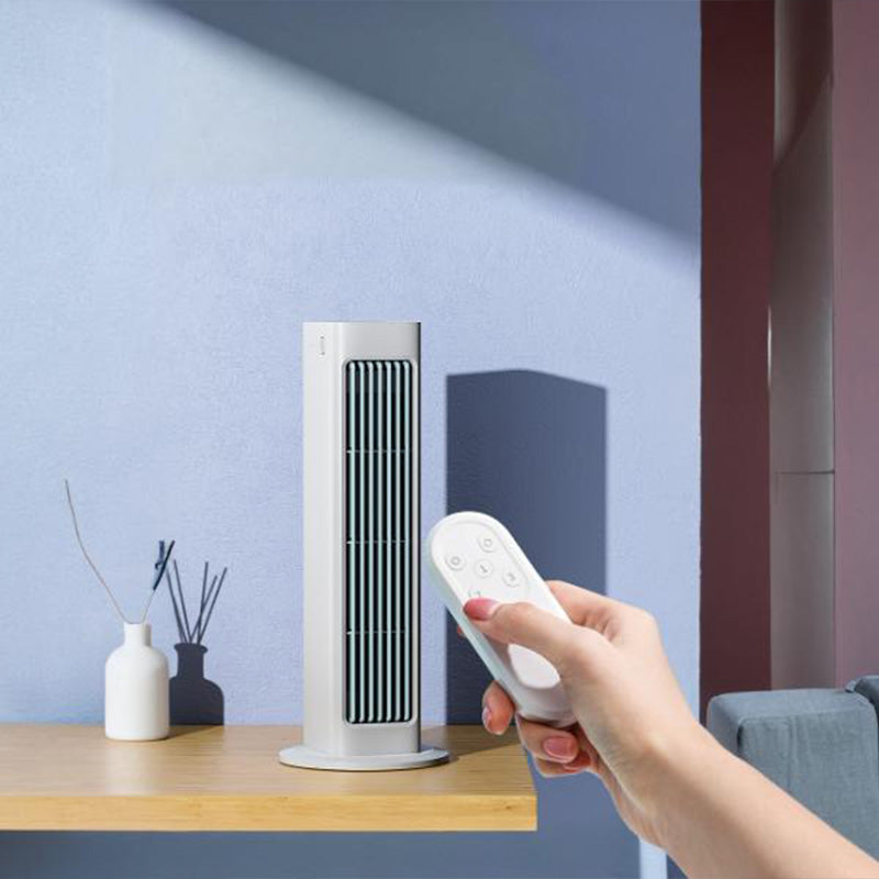 Personal Desktop Air Cooler | Portable Rechargeable Cooling Fan | 3 Speeds Quiet Bladeless Design for Office Home Bedroom | USB Powered | Lonoma