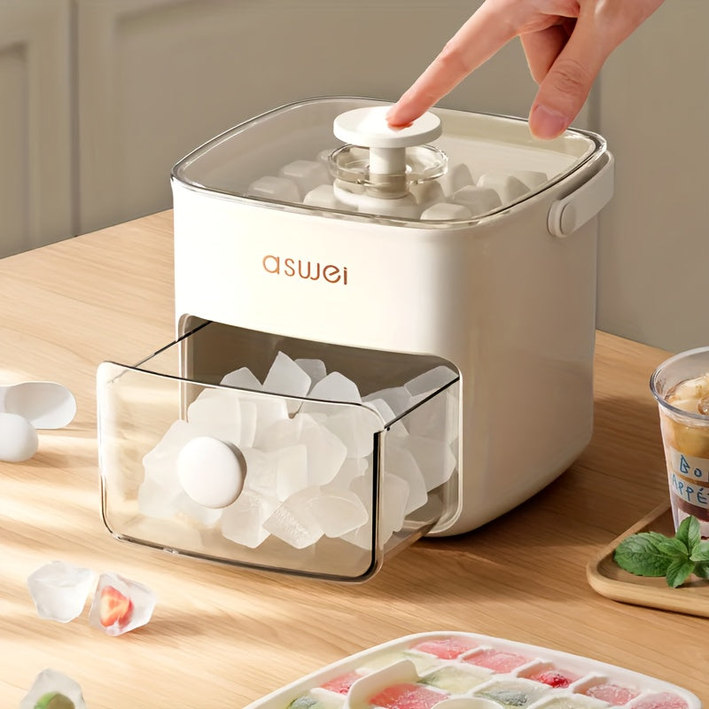 Countertop Ice Maker Machine – Fast Cube & Sphere Ice for Home Bar, High Output, Food-Grade Plastic | Lonoma