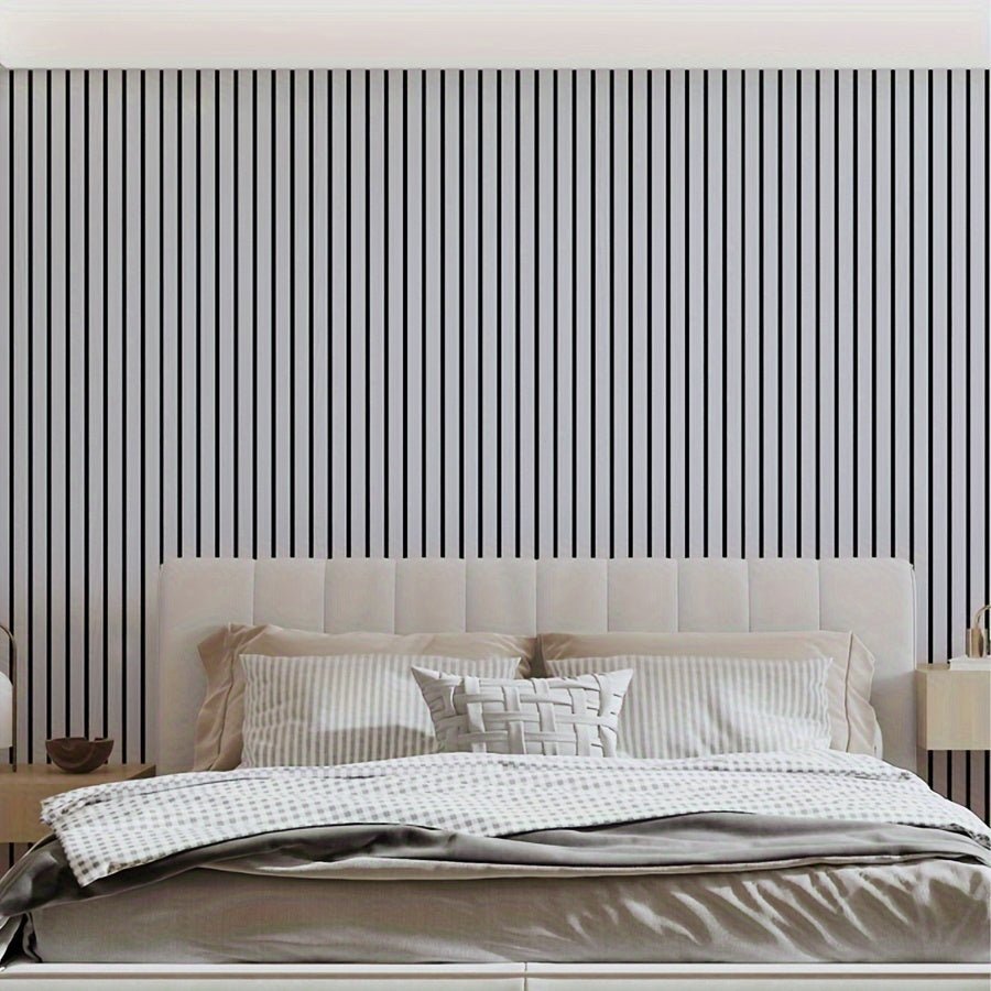 Peel and Stick Wood Grain Wall Covering Panels 3D Textured PVC Waterproof Moisture Resistant Kitchen Bathroom Bedroom DIY Home Upgrade | Lonoma
