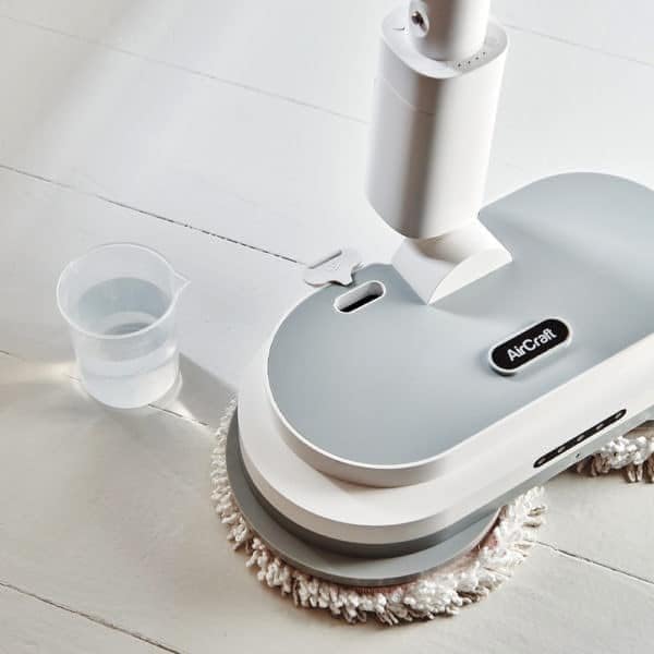 Rechargeable Electric Spray Mop with Built-In Water Tank | Microfiber Pads for Hardwood Tile Laminate | Lightweight Cordless Floor Cleaner | Lonoma