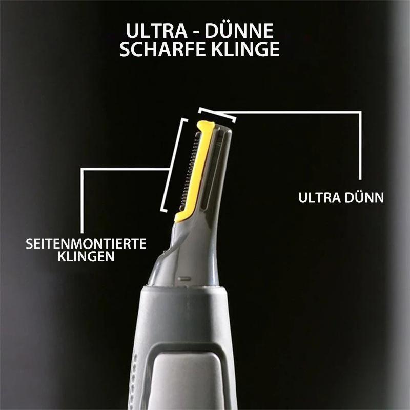 Nose Hair Trimmer with LED Light for Ears Eyebrows – Titanium Stainless Steel Blade, Ergonomic Grooming Tool for Men Women | Lonoma