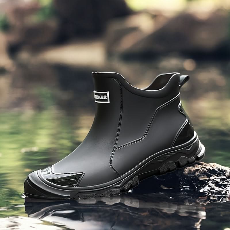 Men's Hiking Shoes Waterproof Non-Slip Outdoor Trail Boots for Trekking Camping Fishing | Rugged Footwear for All-Terrain Adventures | Lonoma