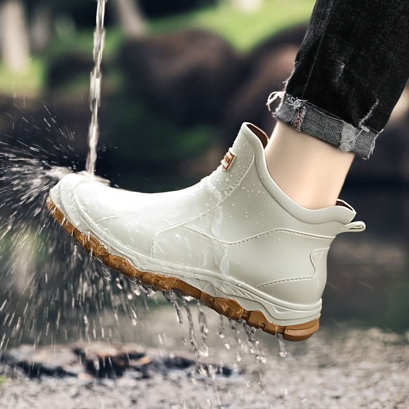 Men's Hiking Shoes Waterproof Non-Slip Outdoor Trail Boots for Trekking Camping Fishing | Rugged Footwear for All-Terrain Adventures | Lonoma