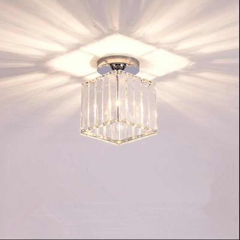 Flush Mount LED Ceiling Light Dimmable 3-Color Metal Acrylic Fixture for Bedroom Living Room Study Modern Indoor Lighting | Lonoma