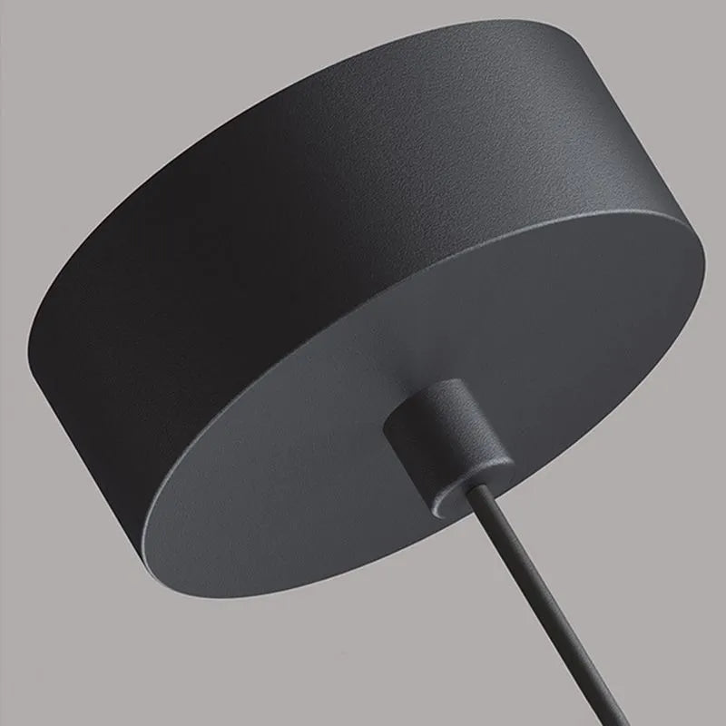 Modern LED Hanging Fixture Black Metal Linear Design Adjustable Ceiling Lighting for Dining Kitchen Island Bedroom | Lonoma