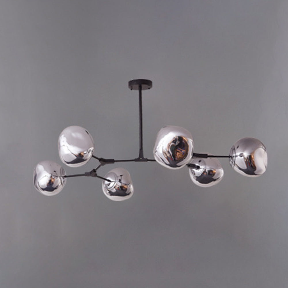 Globe Pendant Light 3 6 8 Bulb Modern Glass Sphere Hanging Ceiling Fixture Dining Kitchen Island | Lonoma