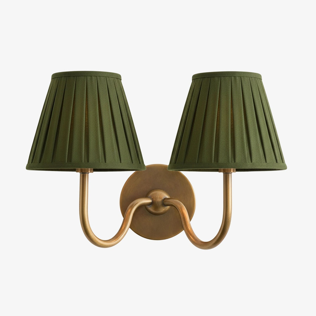 Fabric Shade Wall Sconce with Metal Backplate – E12 Socket Hardwired Light for Bedroom Hallway Dining Room Foyer – Dimmable Indoor Lighting | Lonoma
