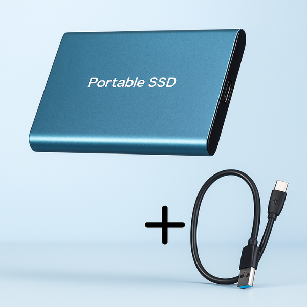 Portable External SSD 1TB-30TB, Up to 1050 MB/s Solid State Drive for Laptop, Desktop, Game Console, Photo Backup & Travel Storage | Lonoma