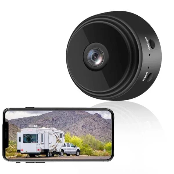 Wireless Backup Camera 720P HD with Infrared Night Vision, Magnetic Mount for RV, Van, Trailer & Truck Reverse Parking Safety | Lonoma