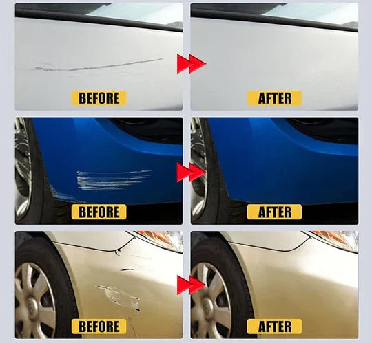 Car Scratch Repair Paste with Applicator Sponge, Clear Coat Scuff & Swirl Remover for Auto Paint, Garage Touch-Up Polish | Lonoma