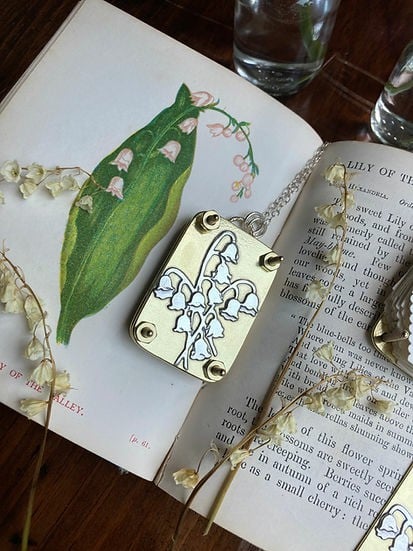 Compact Botanical Flower Press Kit for Crafts, Scrapbooking & Nature Lovers - Portable Metal Plant Presser with Blotting Papers | Lonoma