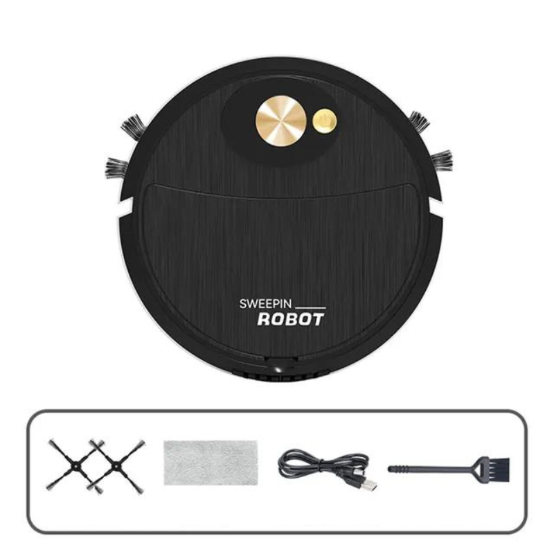 Automated Floor Cleaner with Vacuum, Sweep & Mop Functions for Hands-Free Home Maintenance | Smart Navigation Robot for Hardwood, Tile & | Lonoma