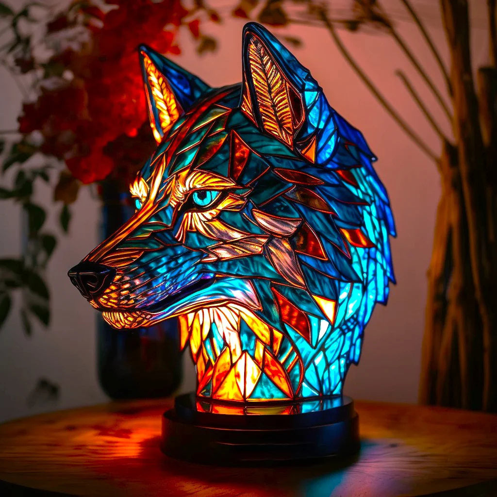Animal Nightlight Sculpture 6 Inch Accent Lamp LED Decorative Light Figure for Kids Room Bedroom Office Desk | Lonoma