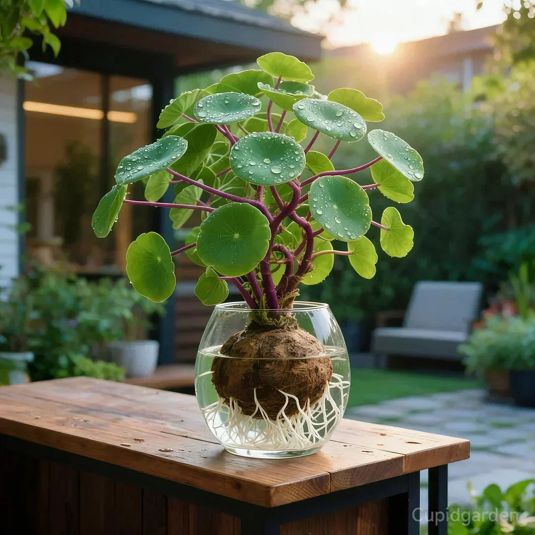 Caudex Houseplant with Water-Storing Bulb – Low-Maintenance Indoor Plant for Desk, Windowsill & Modern Living Spaces | Lonoma