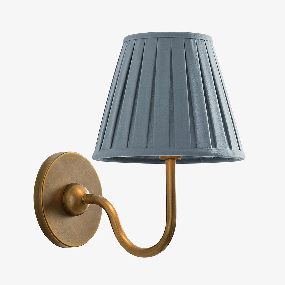 Fabric Shade Wall Sconce with Metal Backplate – E12 Socket Hardwired Light for Bedroom Hallway Dining Room Foyer – Dimmable Indoor Lighting | Lonoma