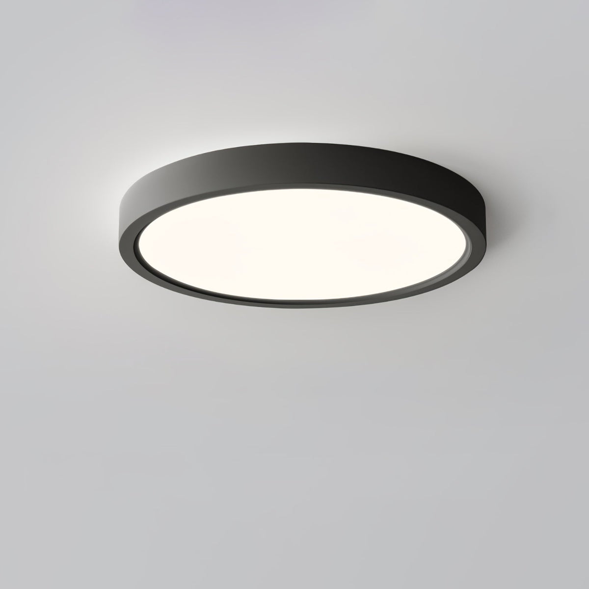 Ultra-Slim LED Flush Mount Ceiling Light – Modern Round Design, Dimmable, Low Profile – For Kitchen, Bedroom, Hallway | Lonoma